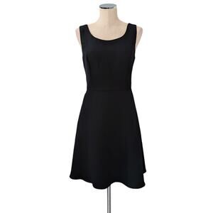 Classic Tailored COLDWATER CREEK Little Black Dress Short Flared 10 Petite 10P